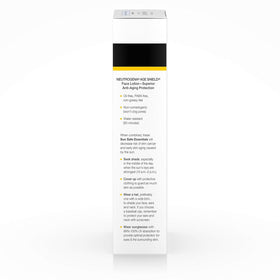 Neutrogena Age Shield worn outdoors during activity for broad-spectrum coverage