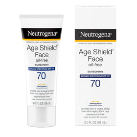 Neutrogena applied under foundation for smooth layering benefit