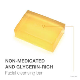 Neutrogena close-up of translucent bar texture highlighting mild formula