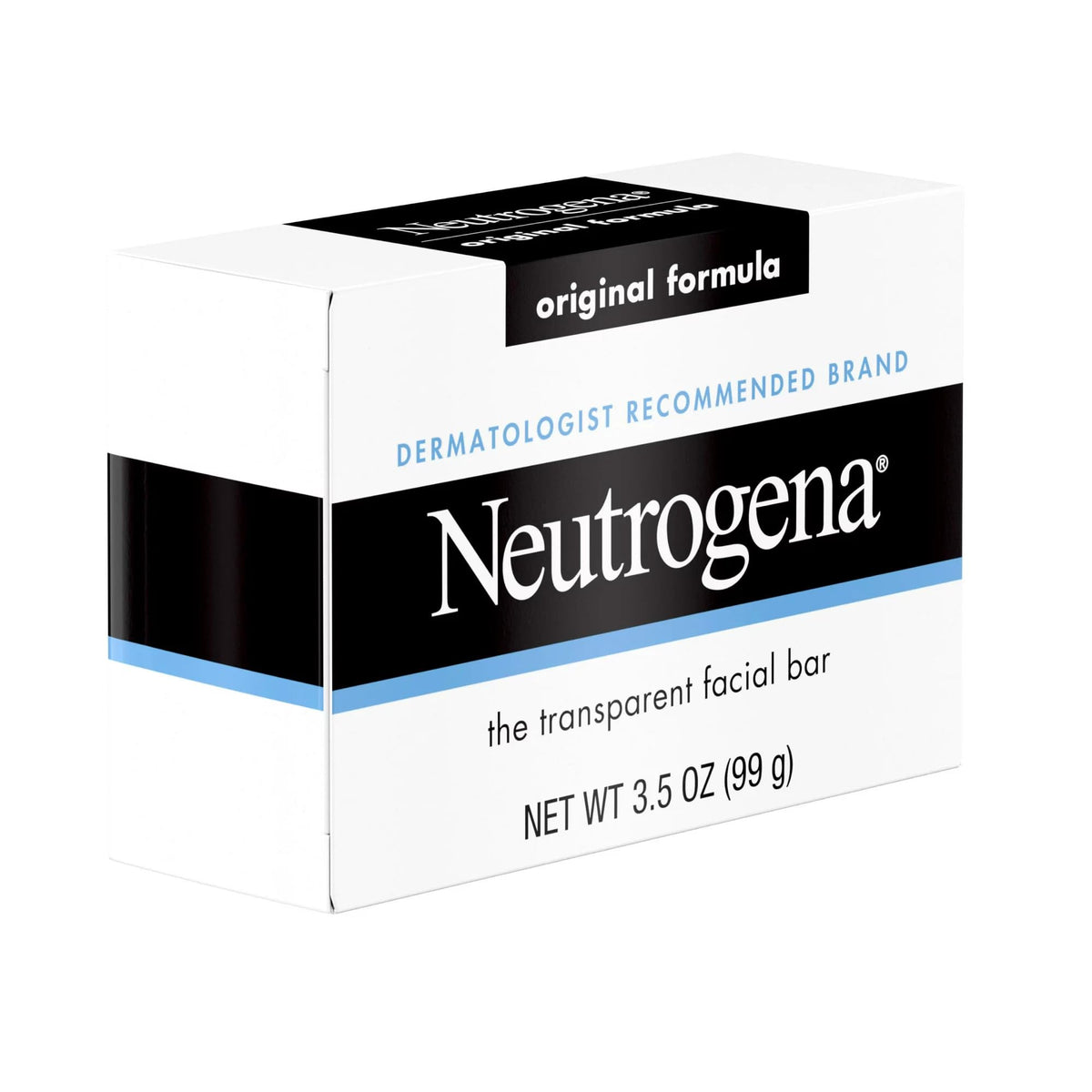 Neutrogena bar rinsing on face illustrating effective oil and impurity removal