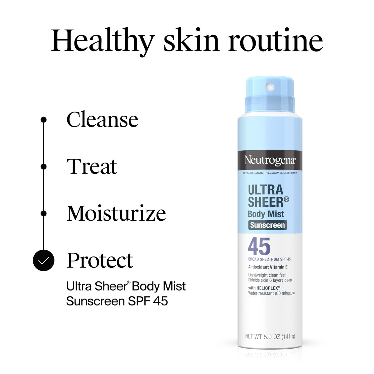 neutrogena applied at the beach illustrating protection during activities