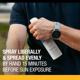 Neutrogena on beach lifestyle scene for sports and outdoor use