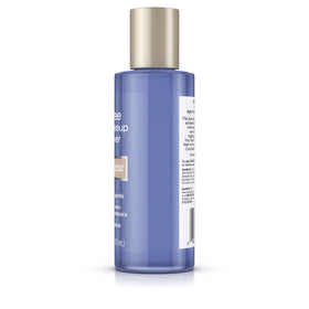 Neutrogena before and after eye area showing cleaner lashes and reduced residue