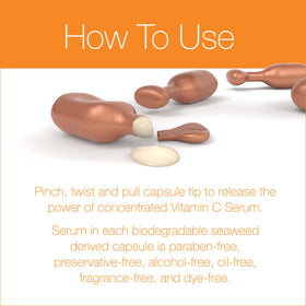 Neutrogena biodegradable capsule dissolving in water to show eco-friendly shell