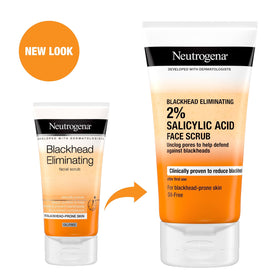 Neutrogena 150ml bottle next to common items to show real-life size