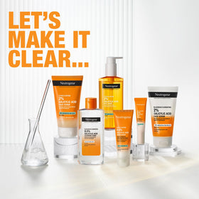 Neutrogena close-up texture showing gentle cellulose beads for exfoliation
