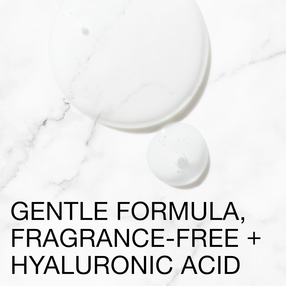 Neutrogena bottle beside moisturizer demonstrating layering benefit
