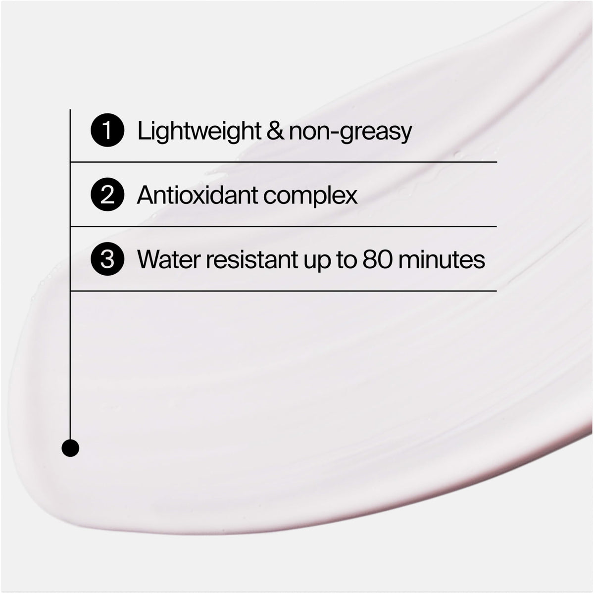 Neutrogena clear finish on model’s face for natural look benefit