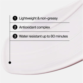 Neutrogena clear finish on model’s face for natural look benefit