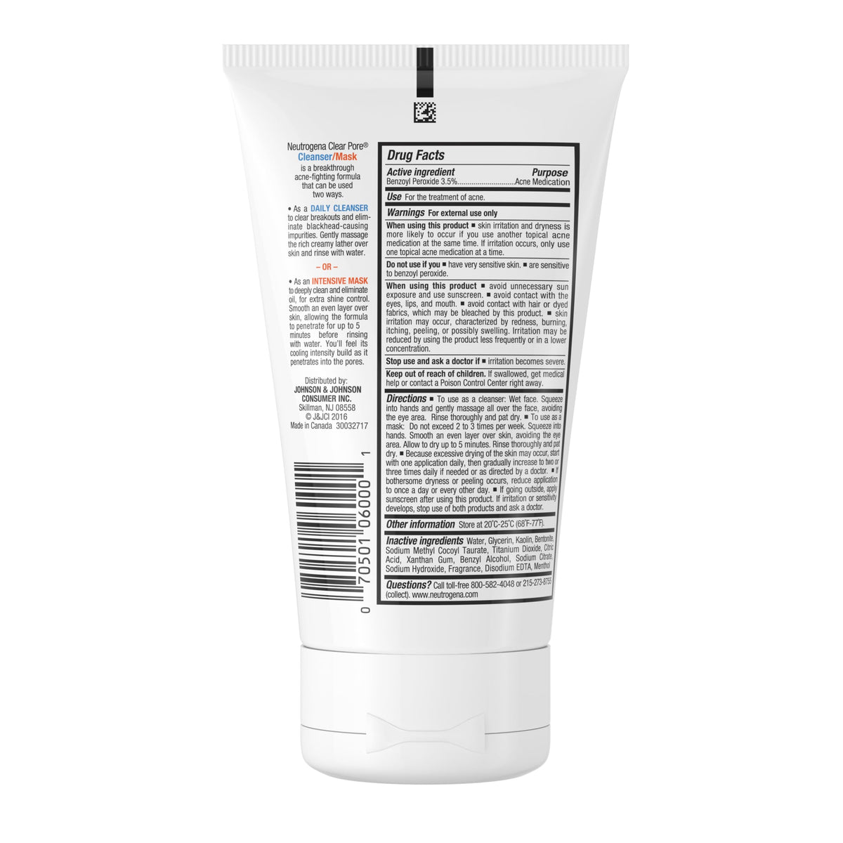 Neutrogena tube on bathroom counter illustrating daily routine benefit