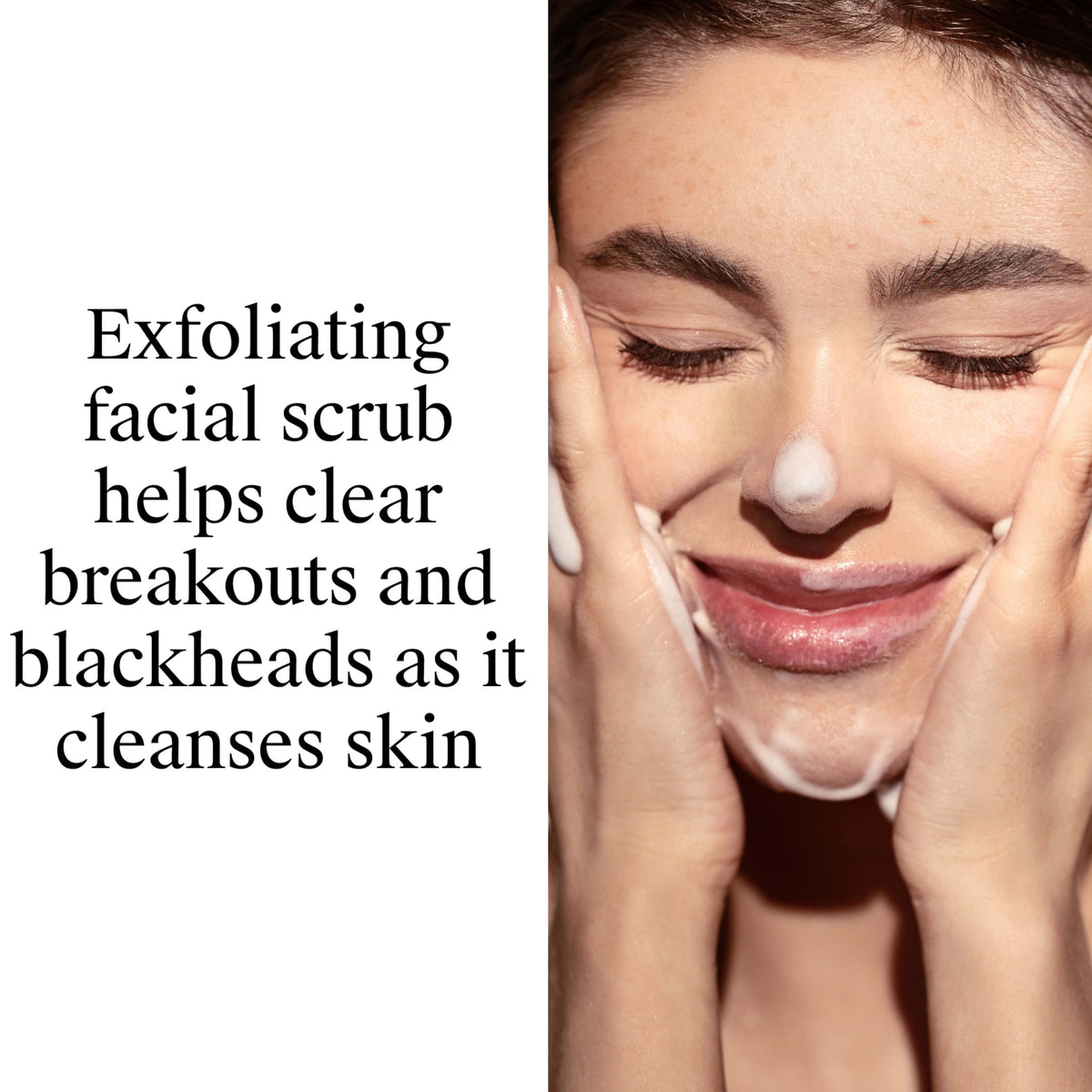 Neutrogena close-up of microbeads illustrating gentle exfoliation benefit