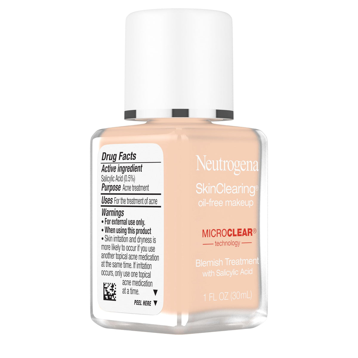 Neutrogena closeup visual representing MicroClear technology improving delivery