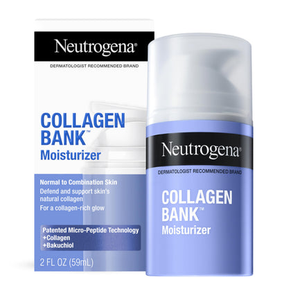 Neutrogena front packaging showing moisturizer tube and branding, clear product identity and trust
