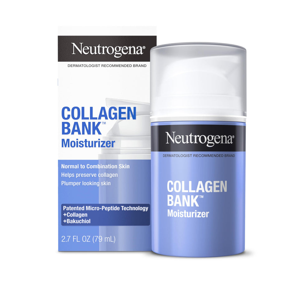 Neutrogena front packaging showing bottle and branding for clear product identification and trust