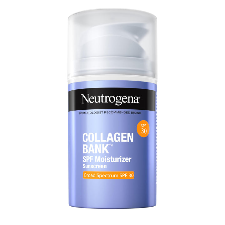 Neutrogena front packaging showing bottle and benefits for easy identification