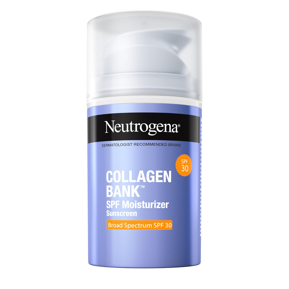 Neutrogena front packaging showing bottle and benefits for easy identification