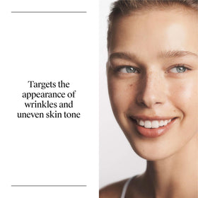 Neutrogena applying moisturizer to face and neck for smooth, even coverage