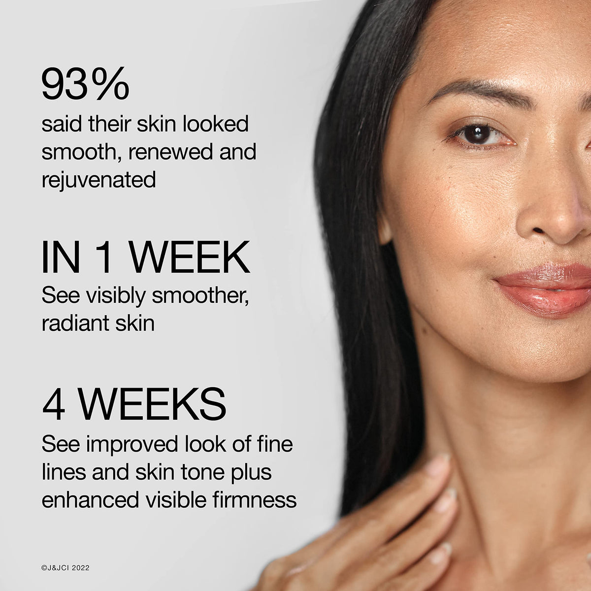 Neutrogena cream applied to back of hand, demonstrates quick absorption benefit