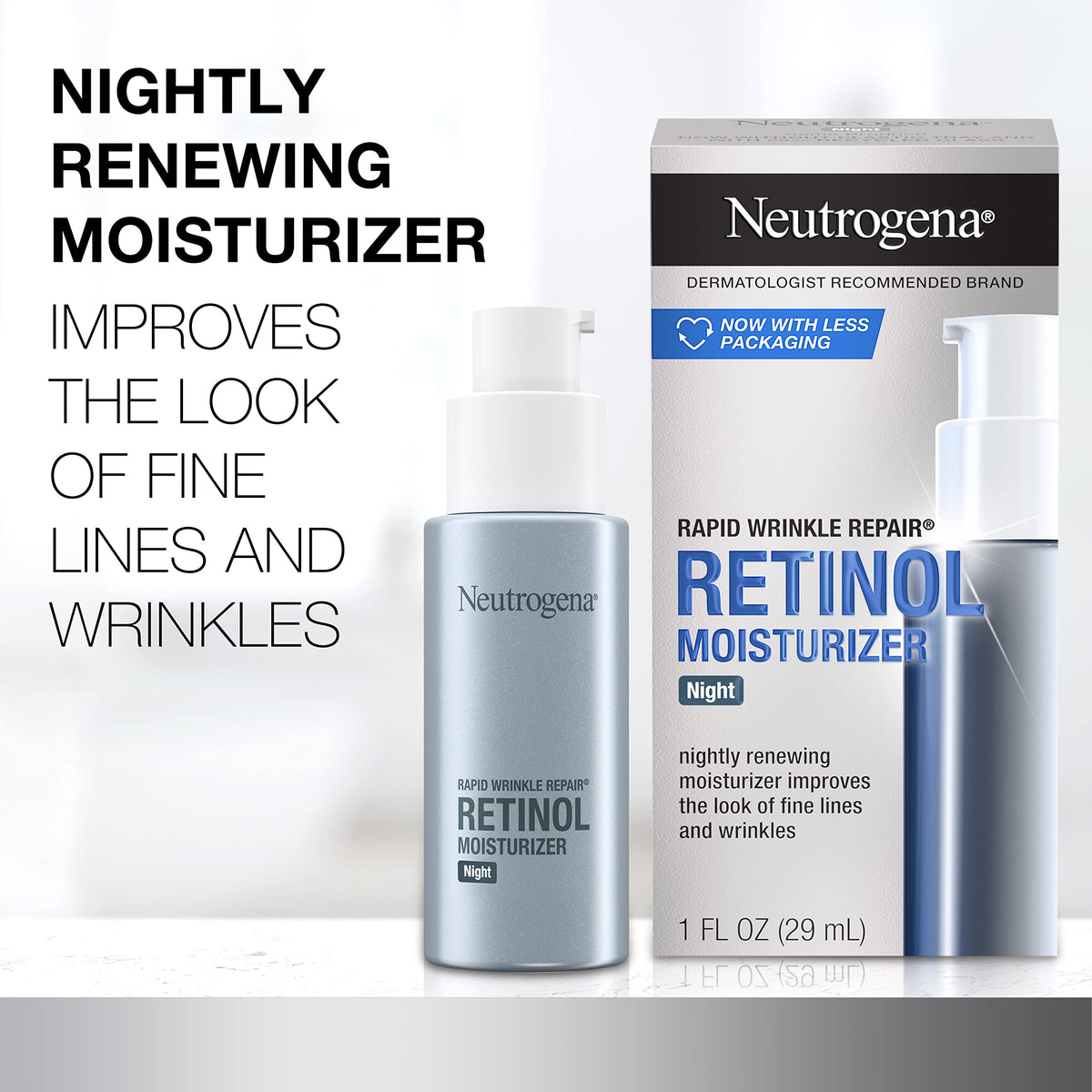 Neutrogena close-up of cream texture, shows hydrating, smooth consistency benefit