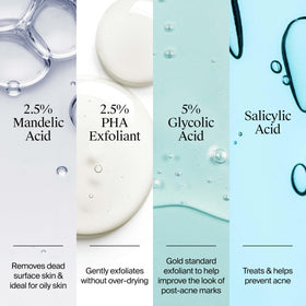 Neutrogena bottle held in hand to show 1 fl oz size and travel-friendly scale