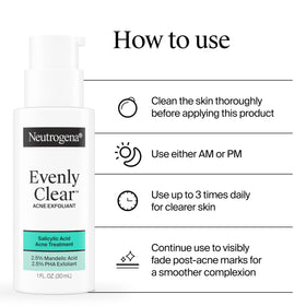 Neutrogena cap and neck detail emphasizing quality packaging and controlled dispensing