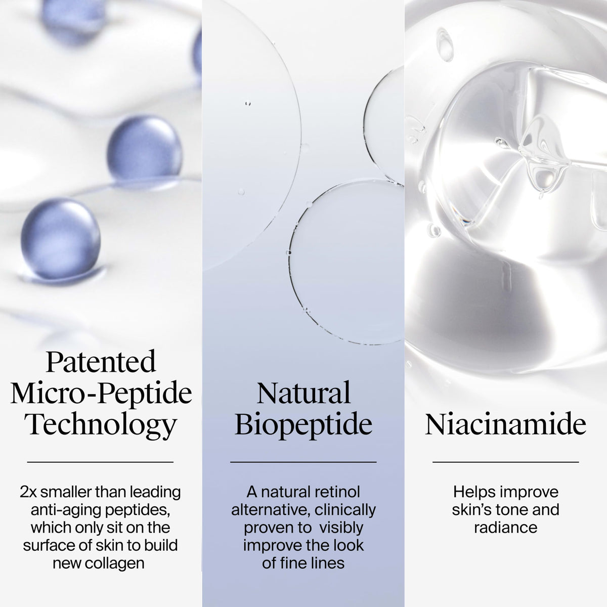 Close-up of Neutrogena gel-cream texture highlighting lightweight absorption