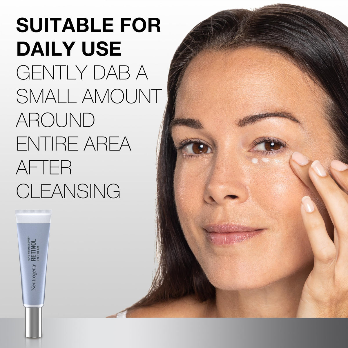 Neutrogena retinol ingredient detail highlighting dermatologist-preferred active for smoother skin