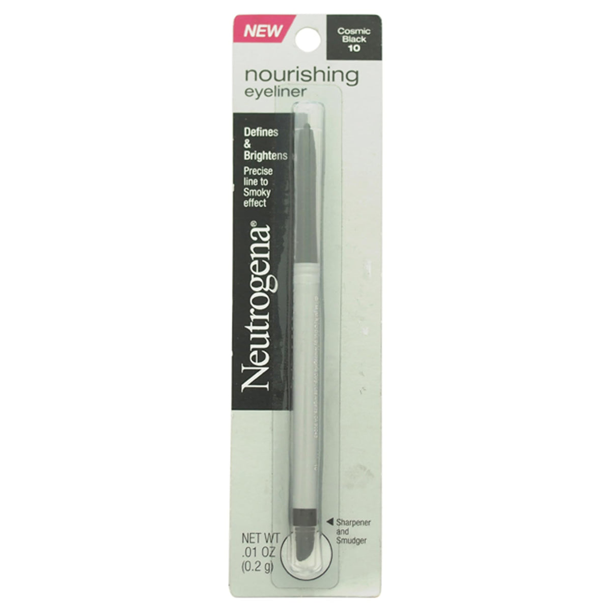 Neutrogena front view of pencil showing color and sleek design benefit precise application