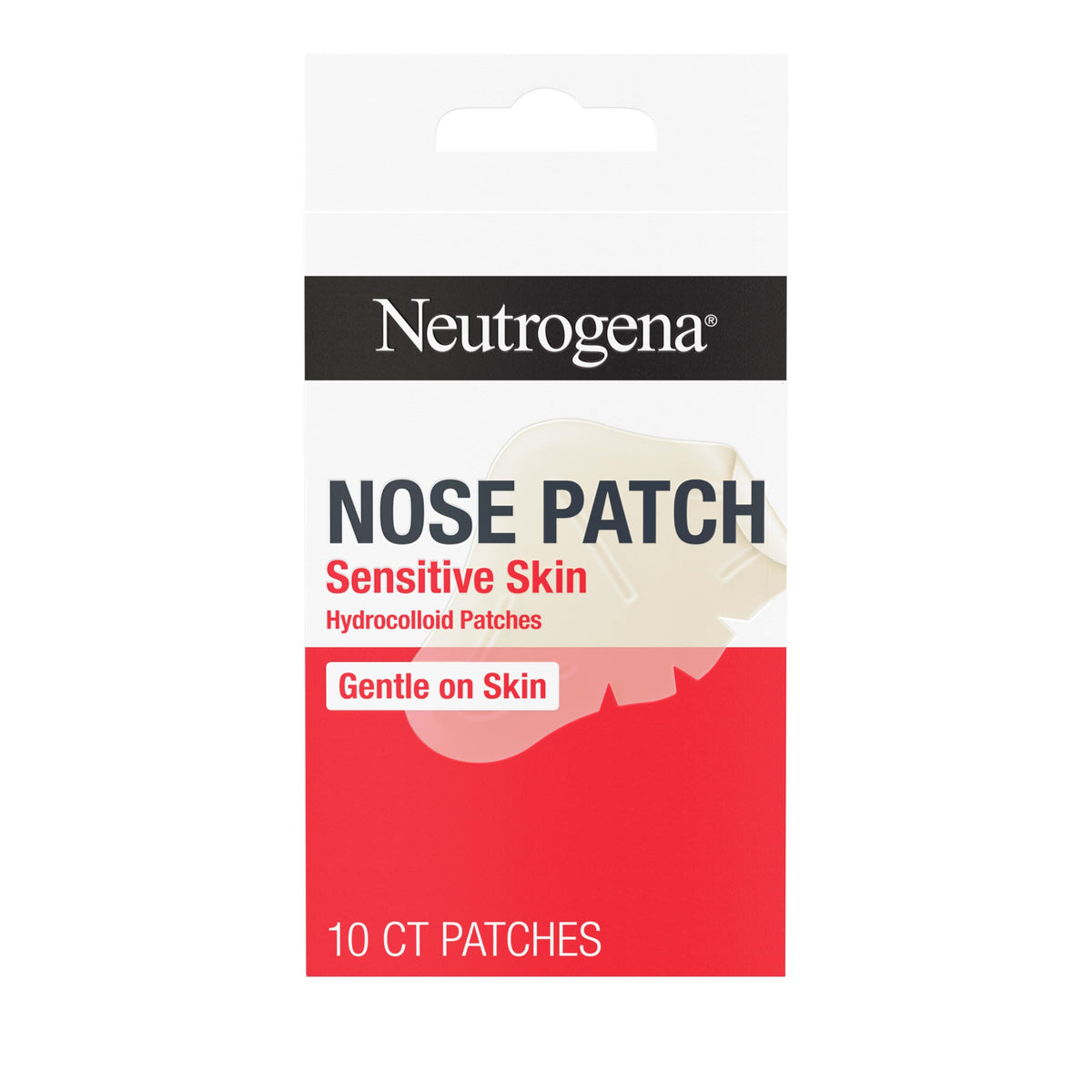 Neutrogena front box showing nose patch pack and benefits