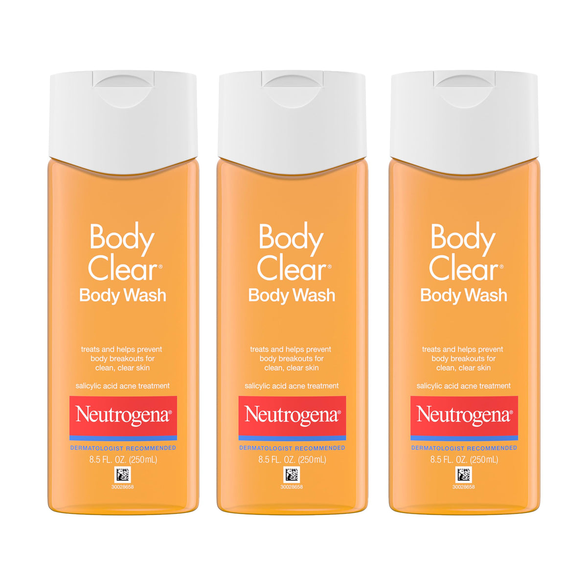 Neutrogena front packaging shows clear label and benefits