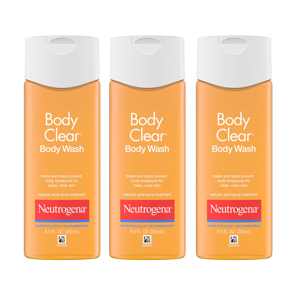 Neutrogena front packaging shows clear label and benefits