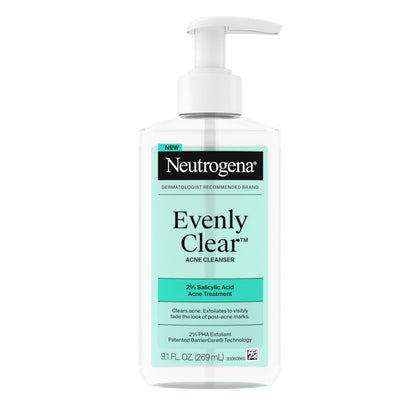 Neutrogena front packaging shows product clarity and size benefit