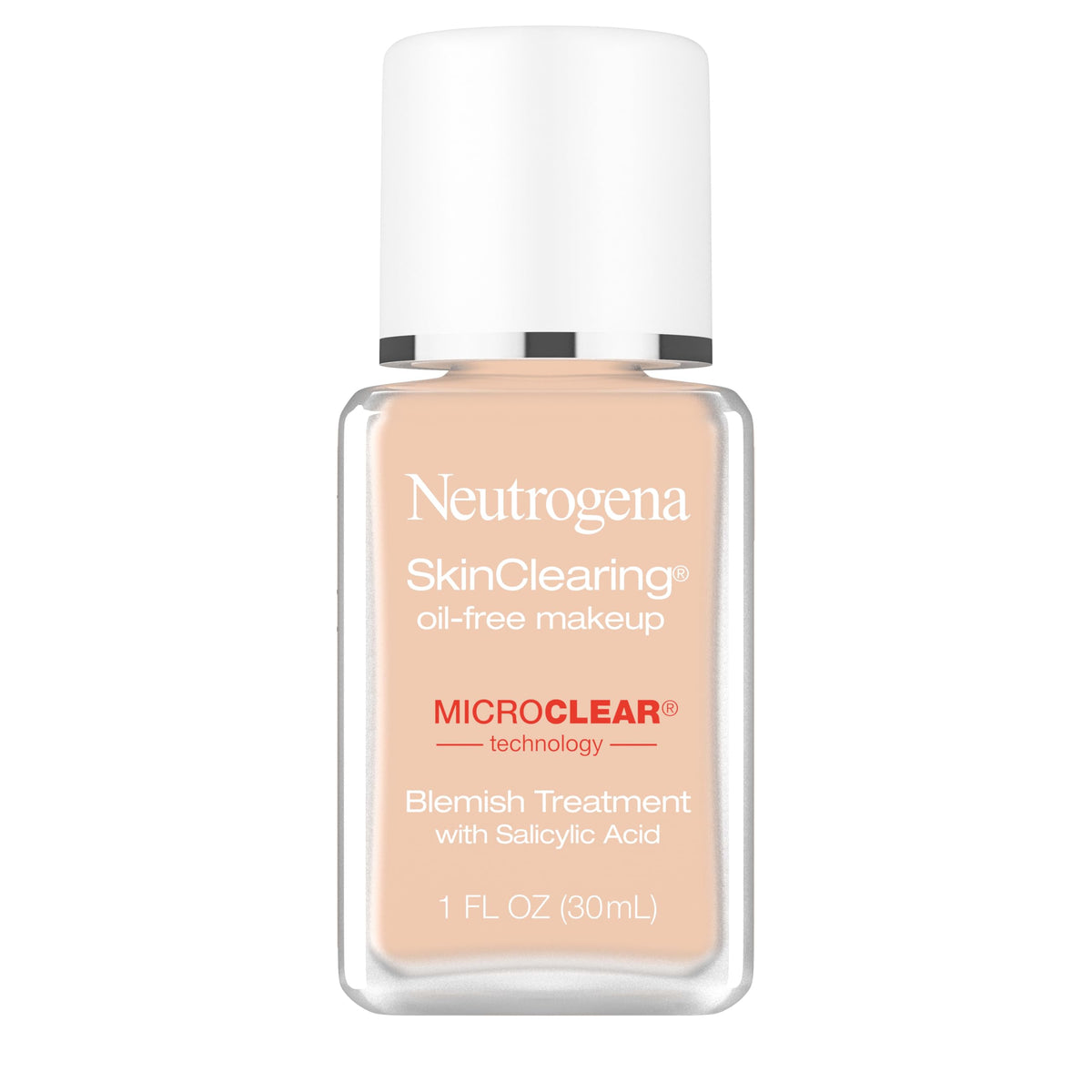Neutrogena front packaging Natural Beige 60 shows shade and bottle benefit