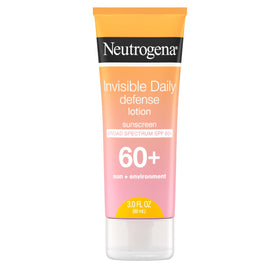 Neutrogena front packaging showing SPF 60+ and benefits