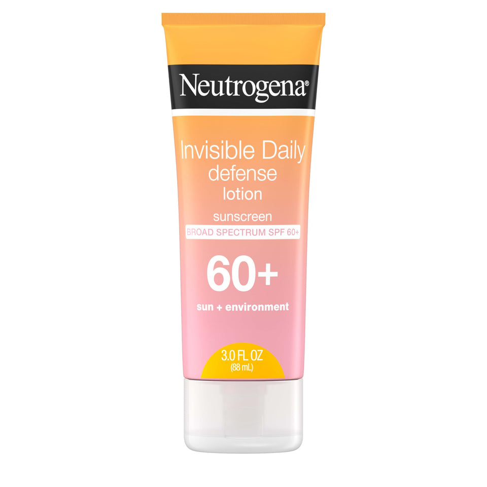 Neutrogena front packaging showing SPF 60+ and benefits