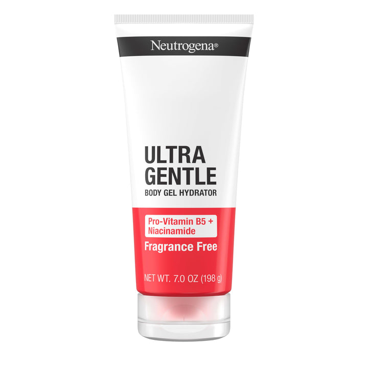 Neutrogena front packaging showing product and clear benefit of gentle hydration