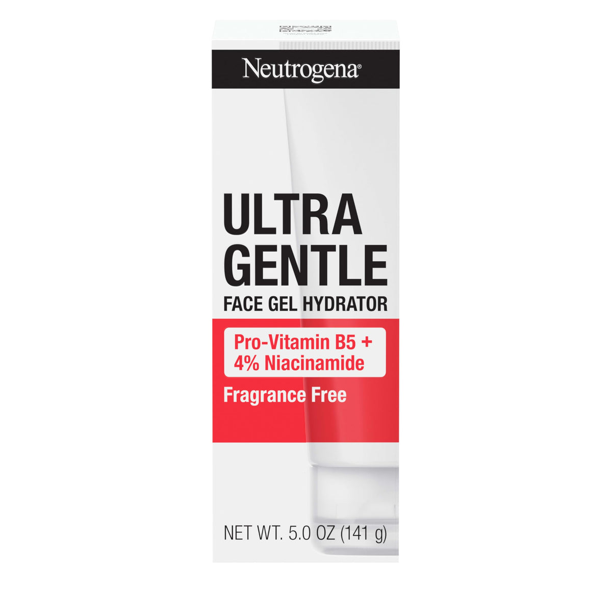 Neutrogena front packaging showing gel hydrator and benefits