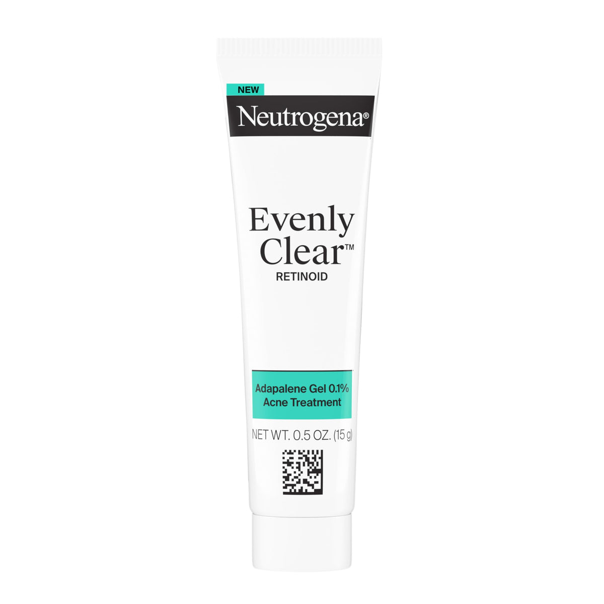 Neutrogena front packaging showing tube and box, quick identification benefit