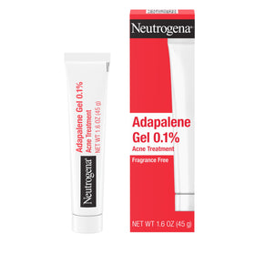 Neutrogena front tube showing product branding and size for easy identification and portability