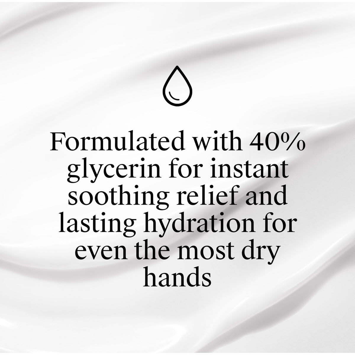 Neutrogena hand application demonstrating concentrated glycerin moisturization
