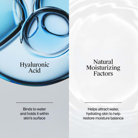 Neutrogena applying gel cream on hand to show quick-absorbing moisture benefit
