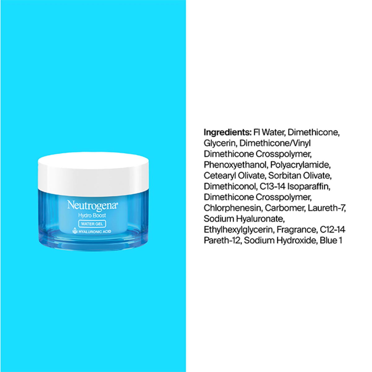 Neutrogena Hydro Boost set in bathroom routine scene showing daily skincare convenience