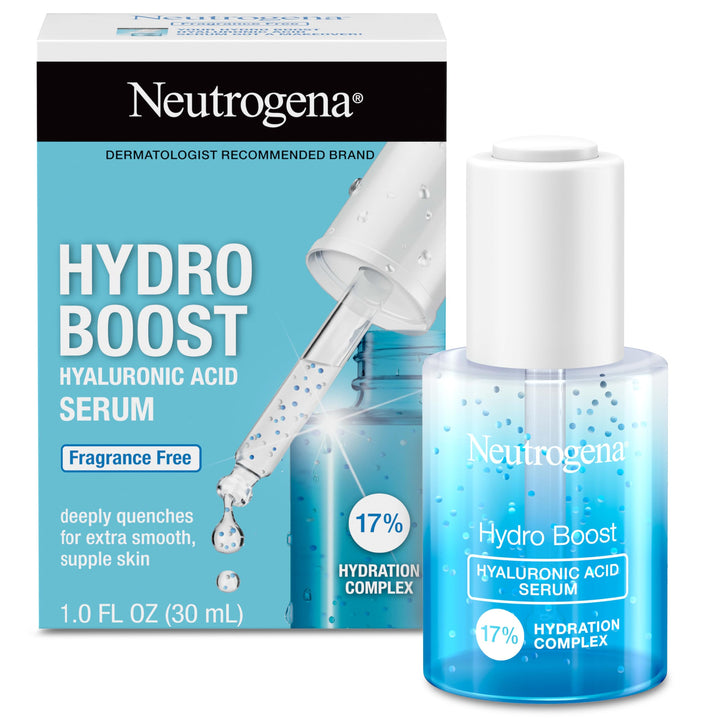 Neutrogena front packaging showing bottle and branding for quick identification and trust