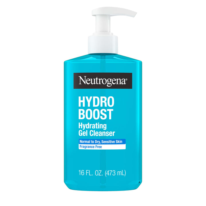 Neutrogena front packaging showing hydrating face wash benefits