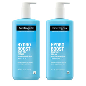 Neutrogena Hydro Boost front packaging showing 16 oz bottle and benefits