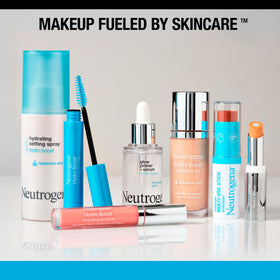 Neutrogena label close-up highlighting hyaluronic acid ingredient