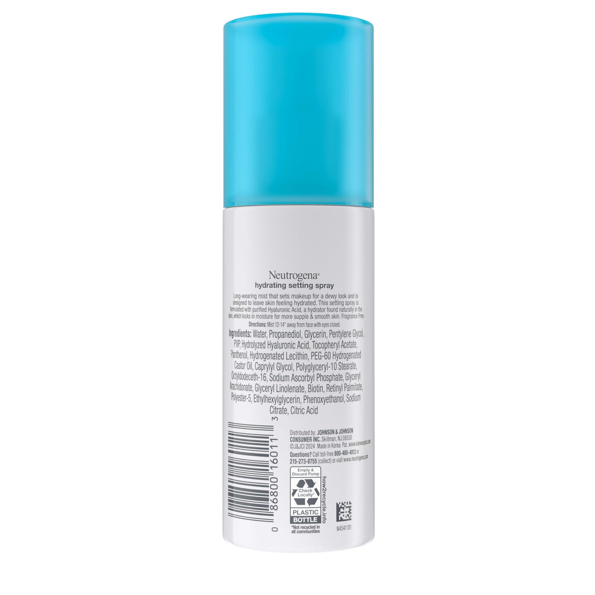 Neutrogena Hydro Boost line with setting spray and moisturizer