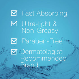 Neutrogena Hydro Boost open tub showing gel-cream texture for fast absorption
