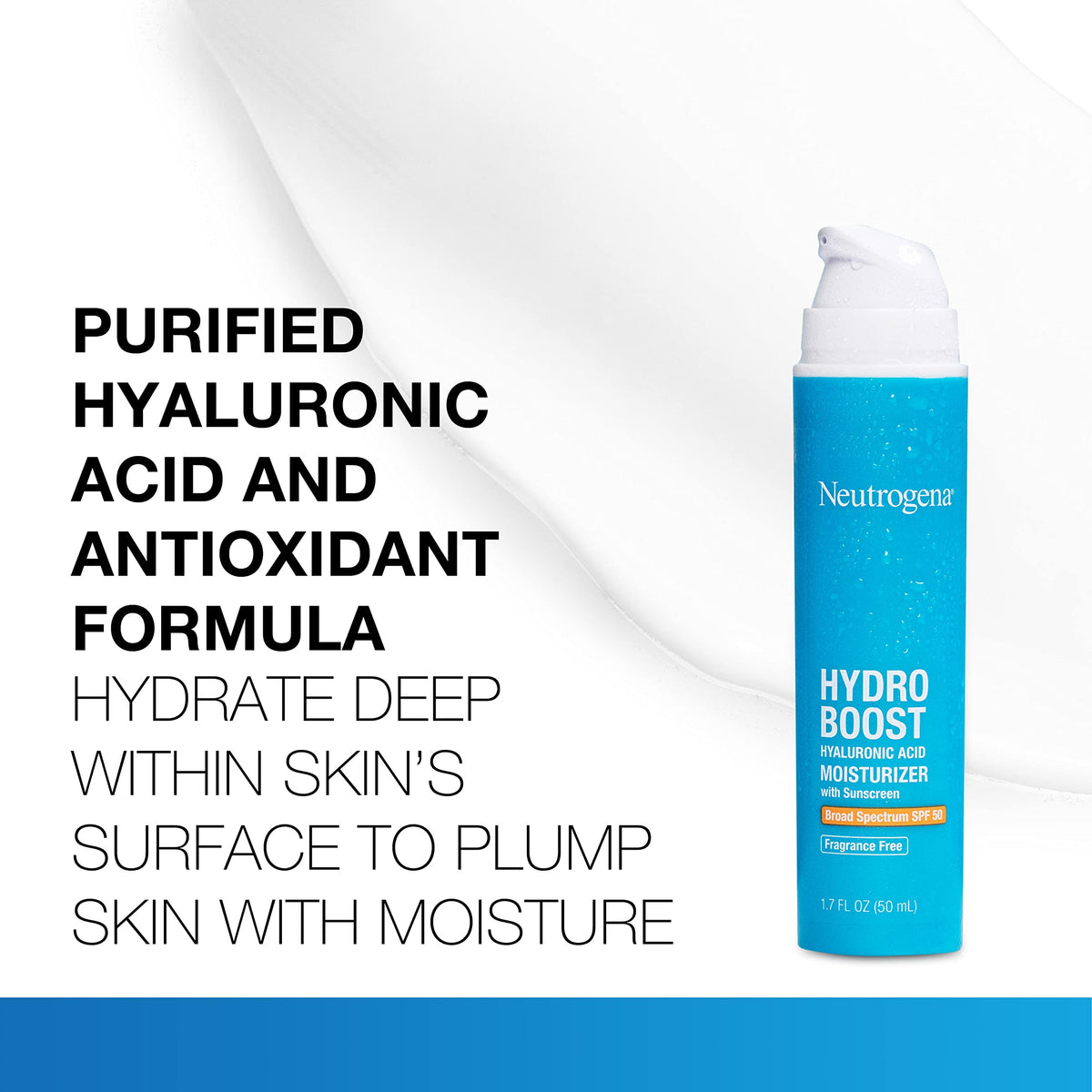 Neutrogena pump dispensing moisturizer for quick, mess-free application