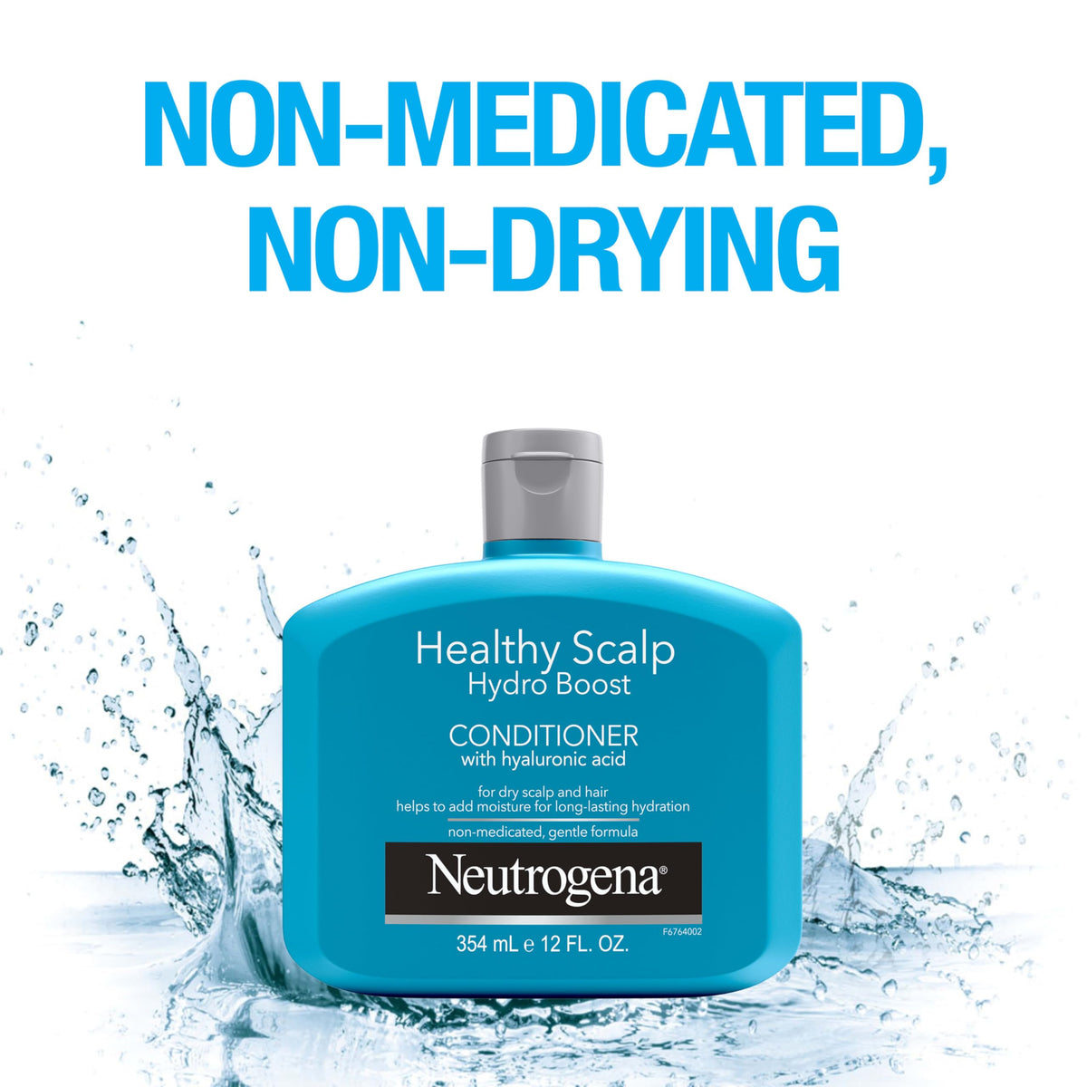 Neutrogena shampoo lather texture demonstrating gentle cleansing and moisture